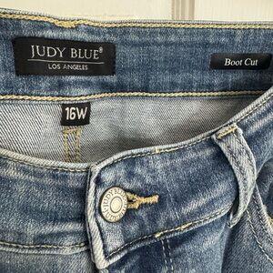 Judy Blue Women's Boot Cut Jeans - 16W Blue